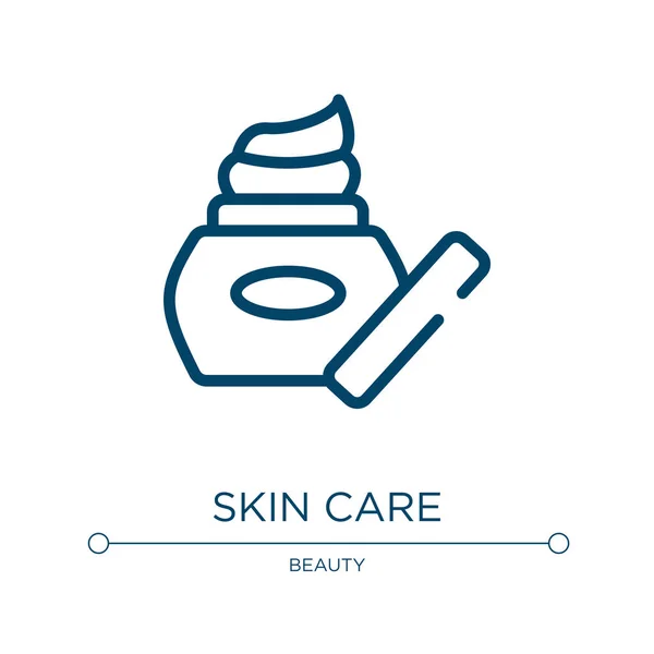 Hautpflege Symbol Lineare Vektorillustration Aus Der Beauty Kollektion Umriss Hautpflege — Stockvektor