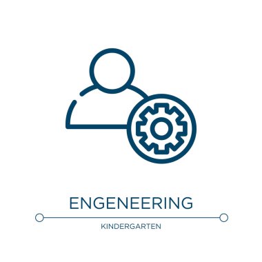 İkon oluşturuluyor. Üniversite koleksiyonundan doğrusal vektör çizimi. Ana hatlı ikon vektörü. Web ve mobil uygulamalarda kullanmak için ince çizgi sembolü, logo, yazdırma ortamı.