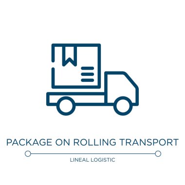Download Package On Rolling Transport Icon Free Vector Eps Cdr Ai Svg Vector Illustration Graphic Art