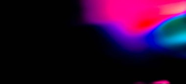 Siyah arkaplan üzerindeki soyut doku bokeh renginde