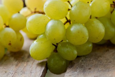 üzüm olgun yaz aylarında hafif bir arka plan üzerinde sulu