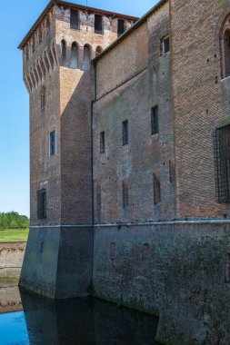 Ortaçağ Kalesi, Mantova, Unesco Dünya Mirası - Lombardy, İtalya.