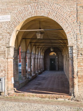 Parma Fontanellato Archway, Sütunlar ve Colonnade, İtalya