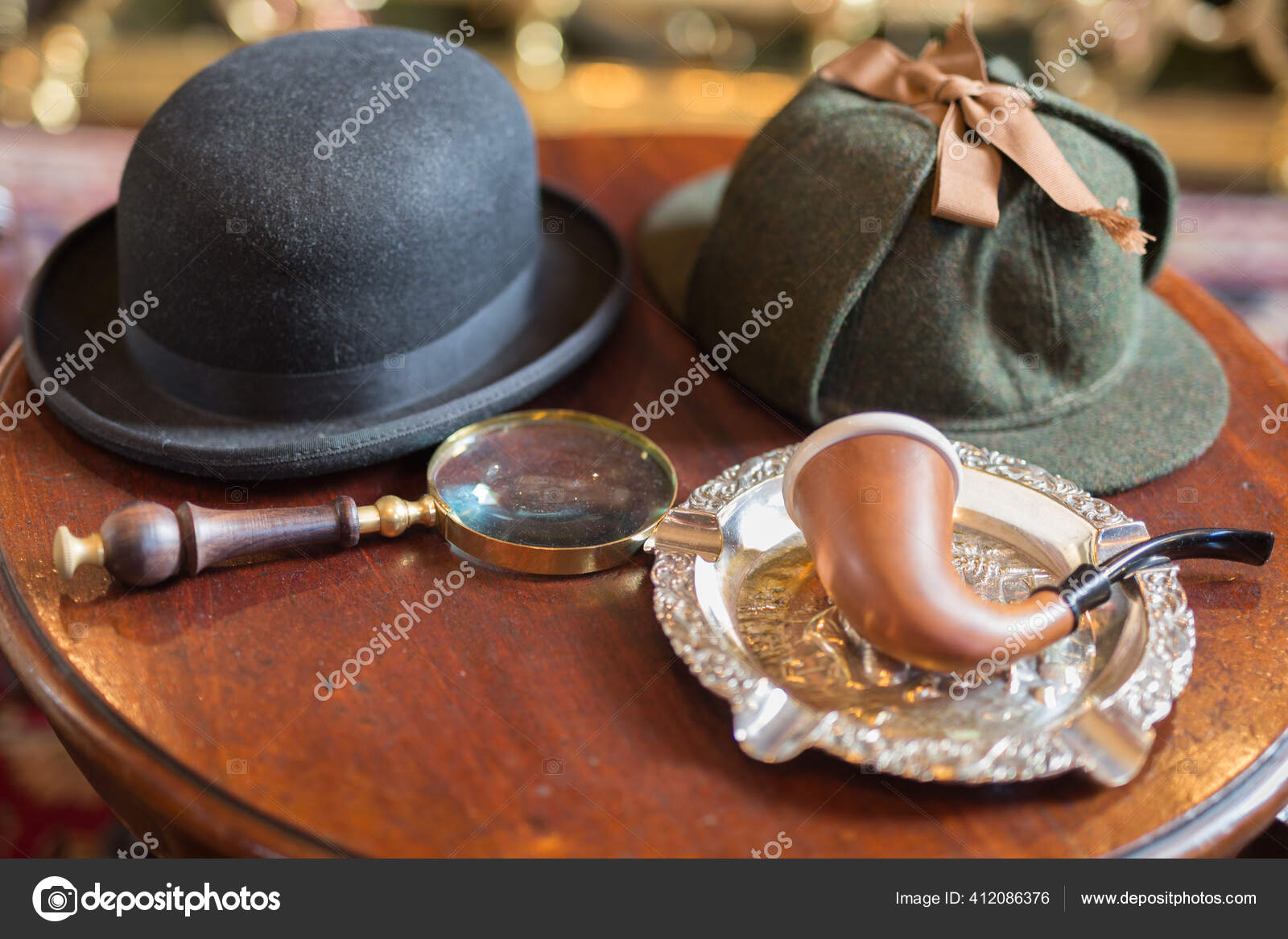 Sherlock Magnifier, Metal Magnifying Glass