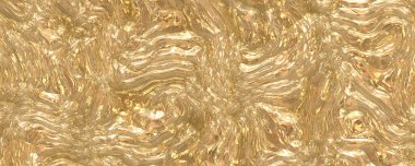 abstract background illustration, golden liquid 