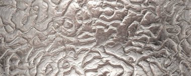 3D illüstrasyon, gri parlak kumaş soyut arkaplan