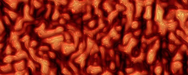 Abstrakte Hintergrundillustration Digital Glänzende Rote Abstrakte Flüssigkeit — Stockfoto