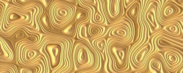 Golden Wavy Texture Background — Stock Photo, Image