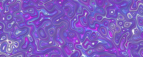 Ilustración Fondo Abstracto Patrón Líquido Púrpura Moderno Digital — Foto de Stock