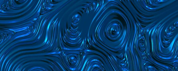 Abstract Digital Wallpaper Blue Metallic Texture — Stock Photo, Image
