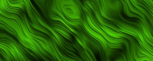 Green Curly Lines Background — Stock Photo, Image