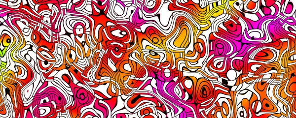Abstract Digitaal Behang Psychedelische Textuur — Stockfoto