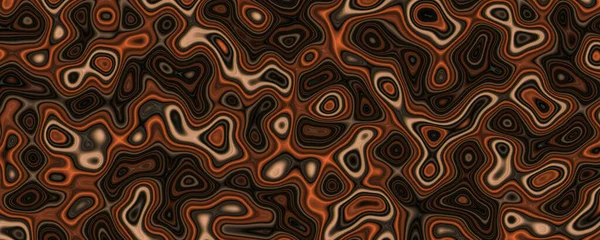 波状の抽象的な茶色の背景 — ストック写真