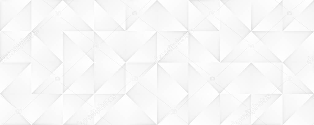 white triangles texture background, copy space