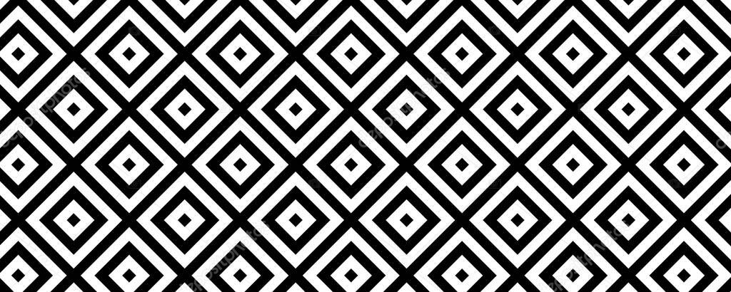 black white abstract geometric background, copy space