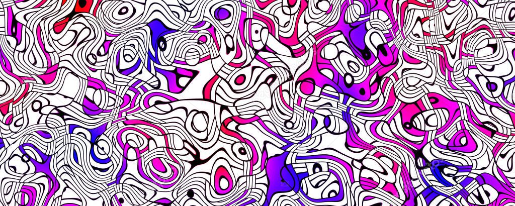 abstract digital wallpaper, psychedelic texture