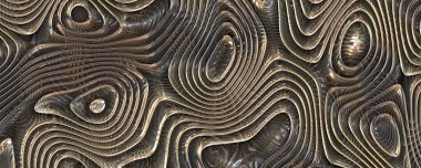 soyut dijital duvar kağıdı, dalgalı metalik doku