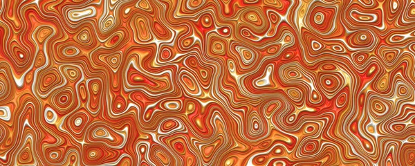 Волнистый Абстрактный Красный Жидкий Фон — стоковое фото