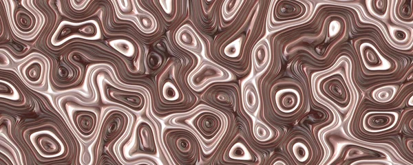 Wavy Abstract Milk Chocolate Liquid Background — Stock Photo, Image