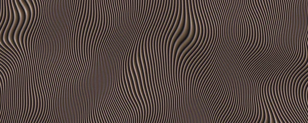 Papel Parede Digital Abstrato Padrão Linhas Cooper Ondulado Escuro — Fotografia de Stock