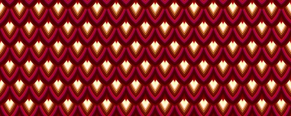 抽象的なデジタル壁紙赤い龍の鱗のパターン — ストック写真
