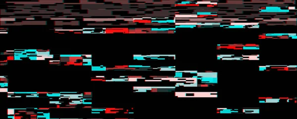 Digital Videotape Glitch Effect Background — Stock Photo, Image