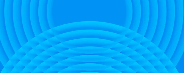 Gradient Rounded Blue Banner Background — Stock Photo, Image