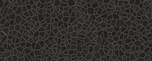 3D素材黒モザイクテクスチャ — ストック写真