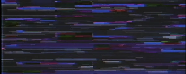 Digital Vhs Glitch Efeito Fundo — Fotografia de Stock