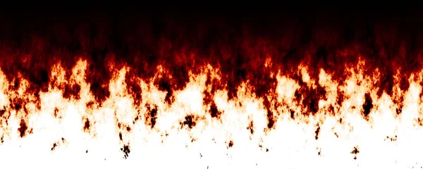 Вогонь Чорному Тлі — стокове фото