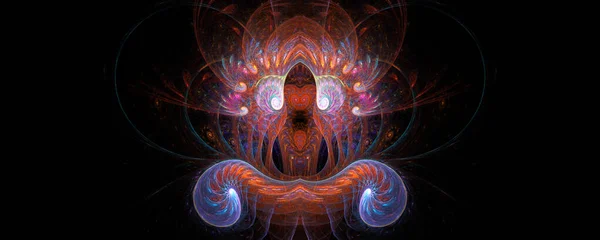 Abstract Effect Buddhist Meditation Energy — Stock Photo, Image