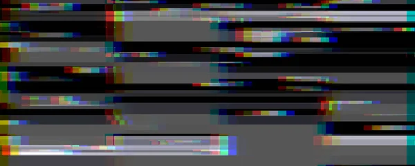 Digital Videotape Glitch Effect Background — Stock Photo, Image