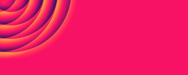 Pembe soyut geometrik eğri afiş arkaplanı