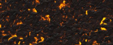 3D malzeme sıcak sıvı lav arkaplanı