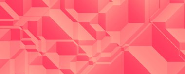 Yumuşak pembe eğimli soyut geometrik arkaplan