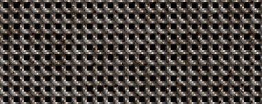 Siyah arkaplanlı 3D materyal eski kare hapishane dokusu 