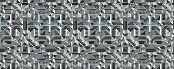 Anyag Geometriai Üveg Fényvisszaverő Háttérrel — Stock Fotó