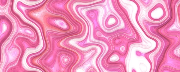 Розовый Волнистый Абстрактный Фон Молочные Клубничные Конфеты — стоковое фото