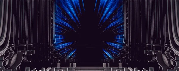 Іншопланетний Технологічний Шлюз Інших Вимірів — стокове фото