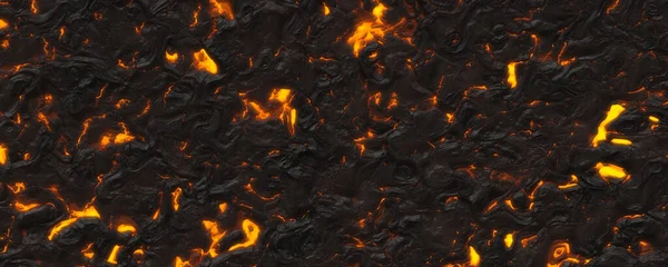 Material Varm Flytande Lava Bakgrund — Stockfoto