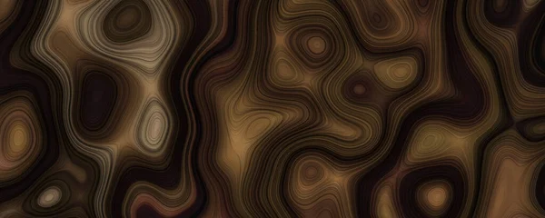 Abstract Background Illustration Wavy Abstract Brown — Stock Photo, Image