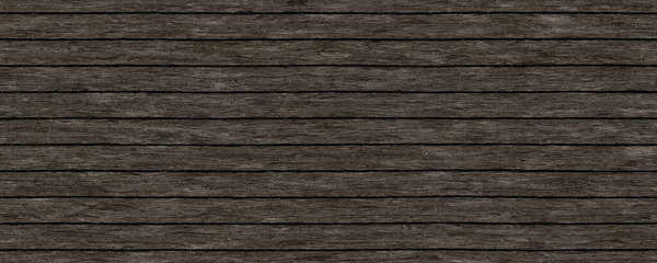 深褐色风化木地板质感 — 图库照片