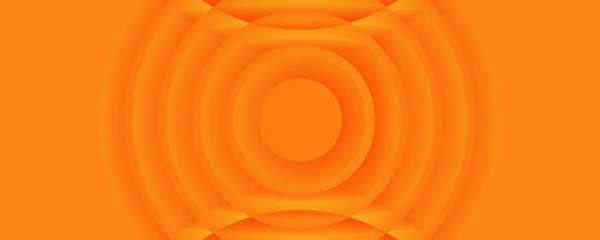 Modello Logo Circolare Con Sfondo Arancione — Foto Stock