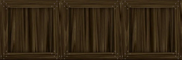 Dark Brown Closed Window Wood Texture Background — Stock Photo, Image