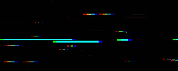 Vídeo Player Glitch Efeito Fundo — Fotografia de Stock