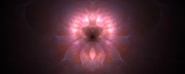 Lotus Flower Shining Effect Background — Stock Photo, Image