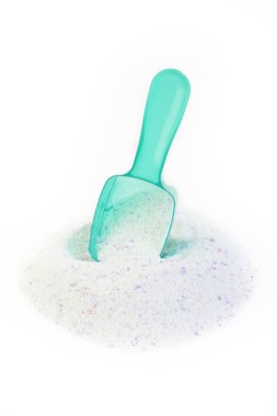  Plastik kepçe ile çamaşır makinesi için deterjan yıkama tozu 