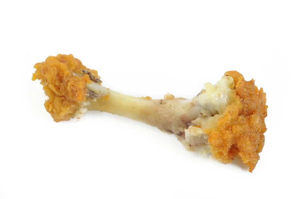 Kości Kurczaka Białym Tle Obraz Stockowy