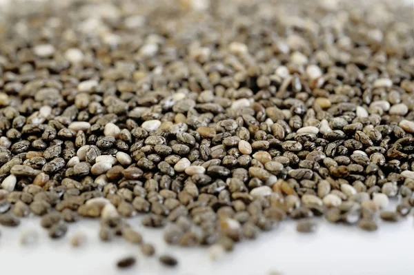 Chia Seeds Texture Background — Stock Photo, Image