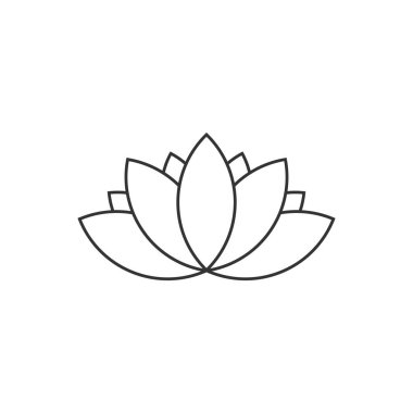 Lotus simgesi çizgisi